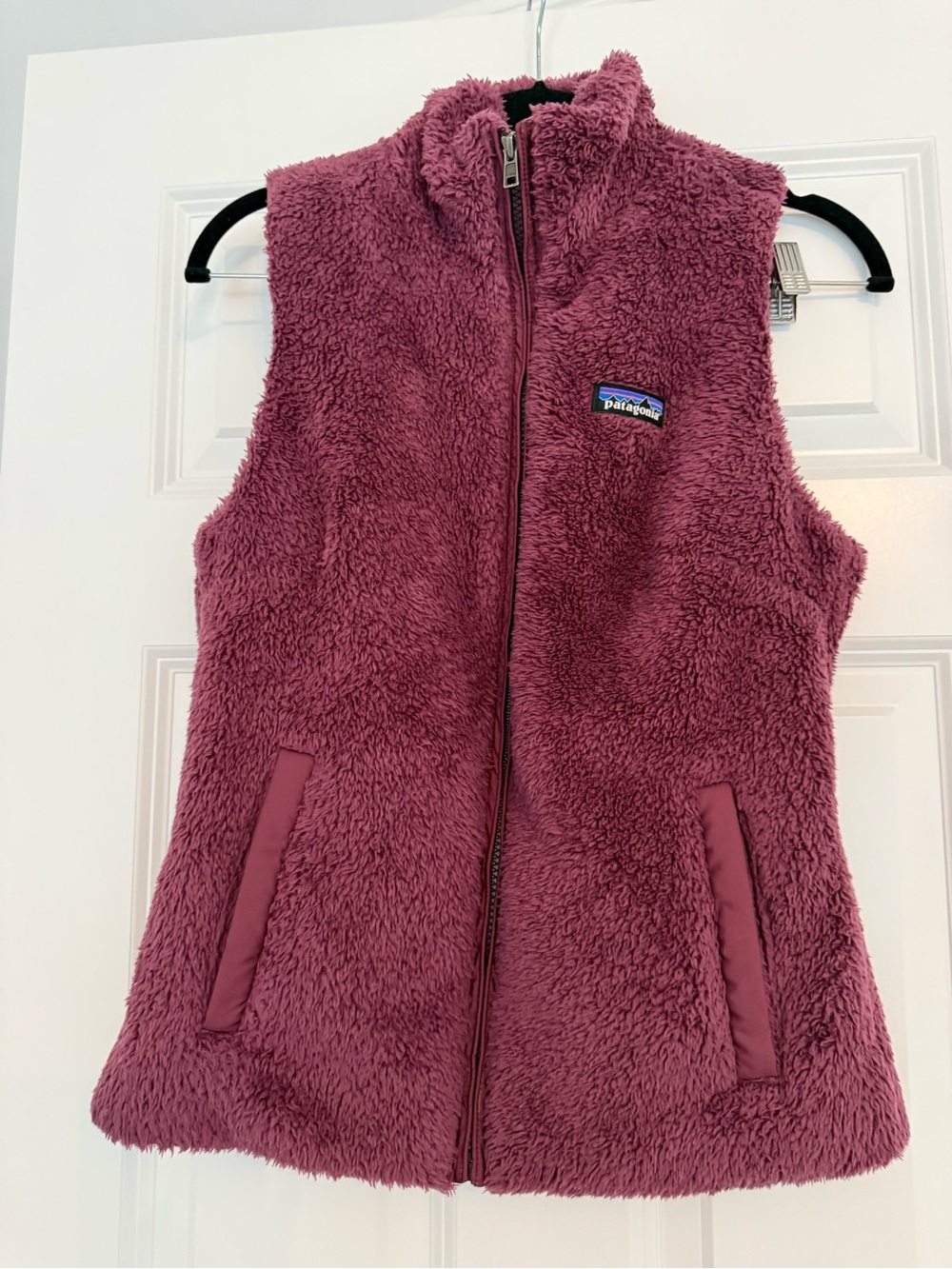Patagonia Girls' Plush Fleece Vest - Rosewood